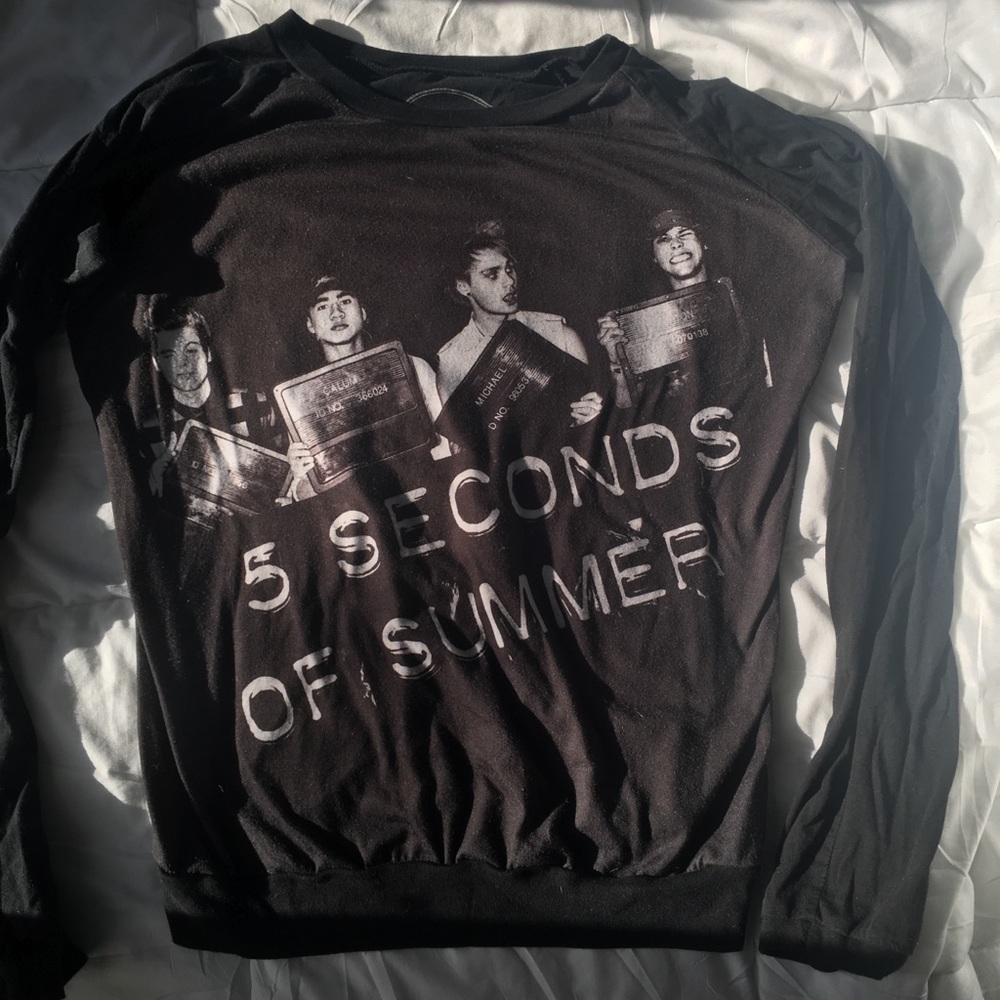 5 seconds of summer long sleeve